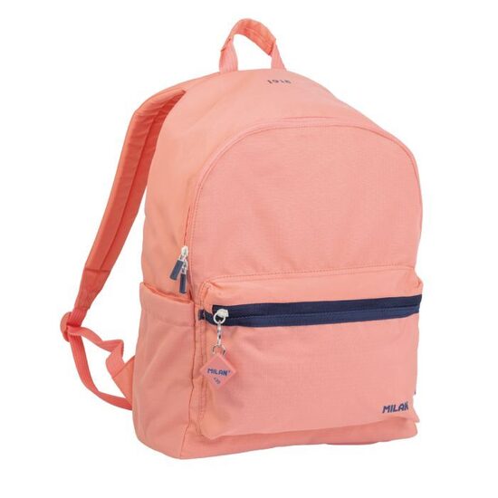 Mochila urbana clásica 2 cremalleras (22 L) colección 430 since 1918, rosa